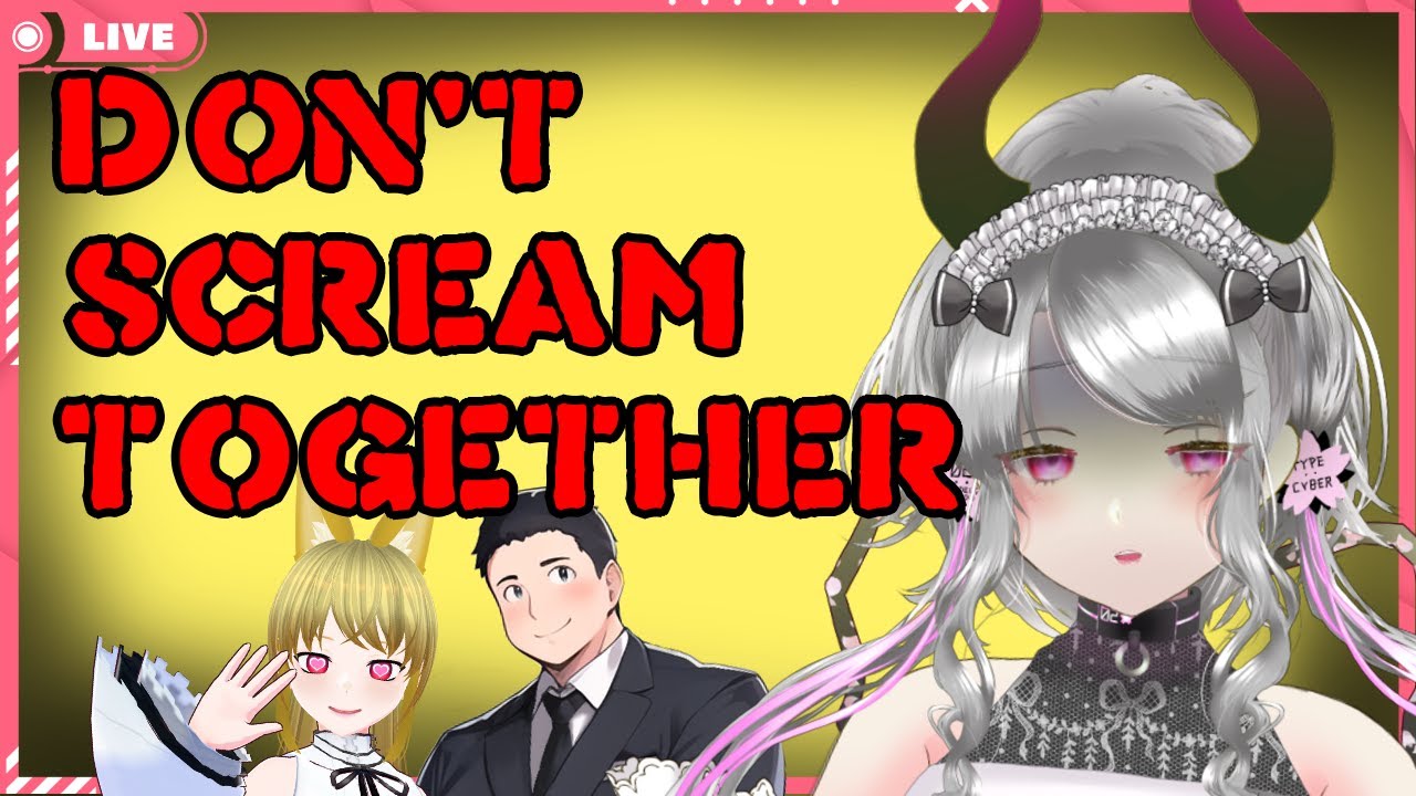 【初見歓迎/】ドSしかいない地獄のようなdon'tScream始まるよ～～～～！！！【新人Vtuber/宵闇桜歌/TK/イヌッコロ】