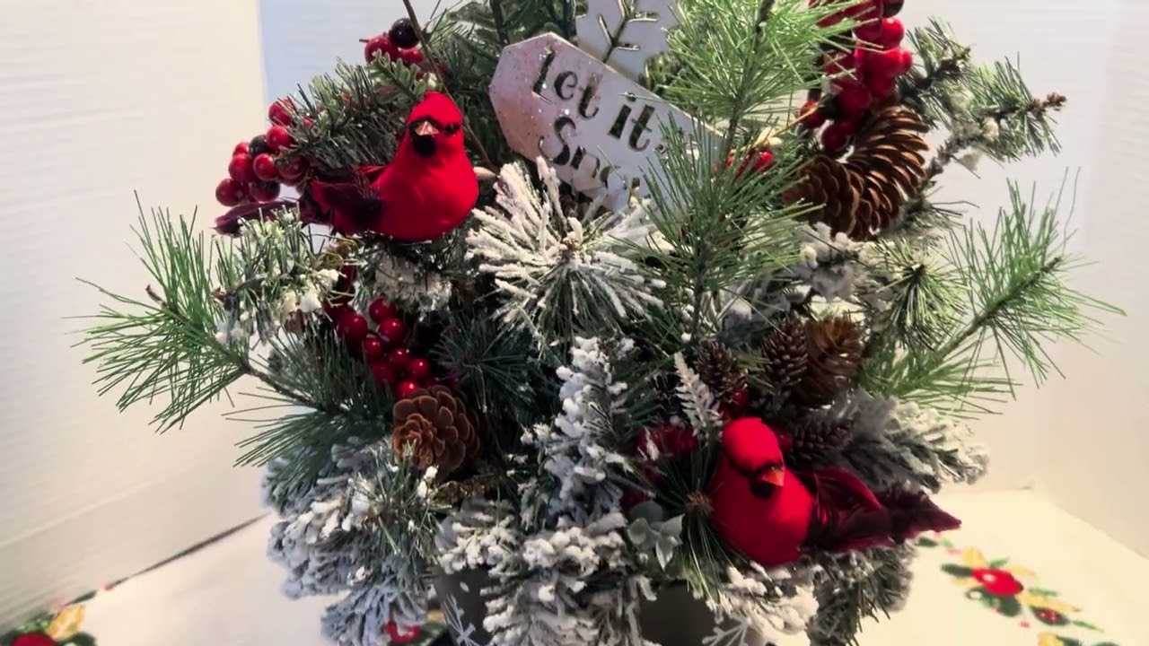 In My Craft Shop “A Cheery Winter Welcome!”  Floral Design  1-12-26