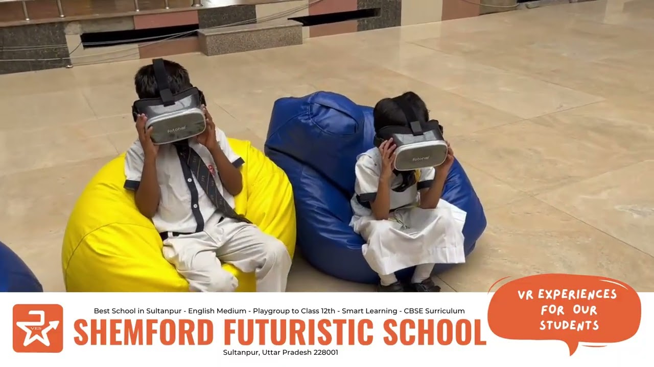 VR Experience at Shemford Futuristic School, Sultanpur | Learning Through Technology