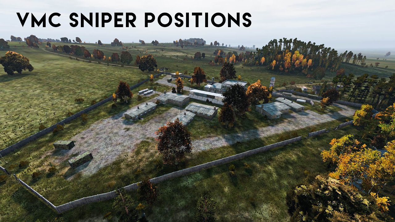 THE BEST SNIPING SPOTS in VMC - DAYZ