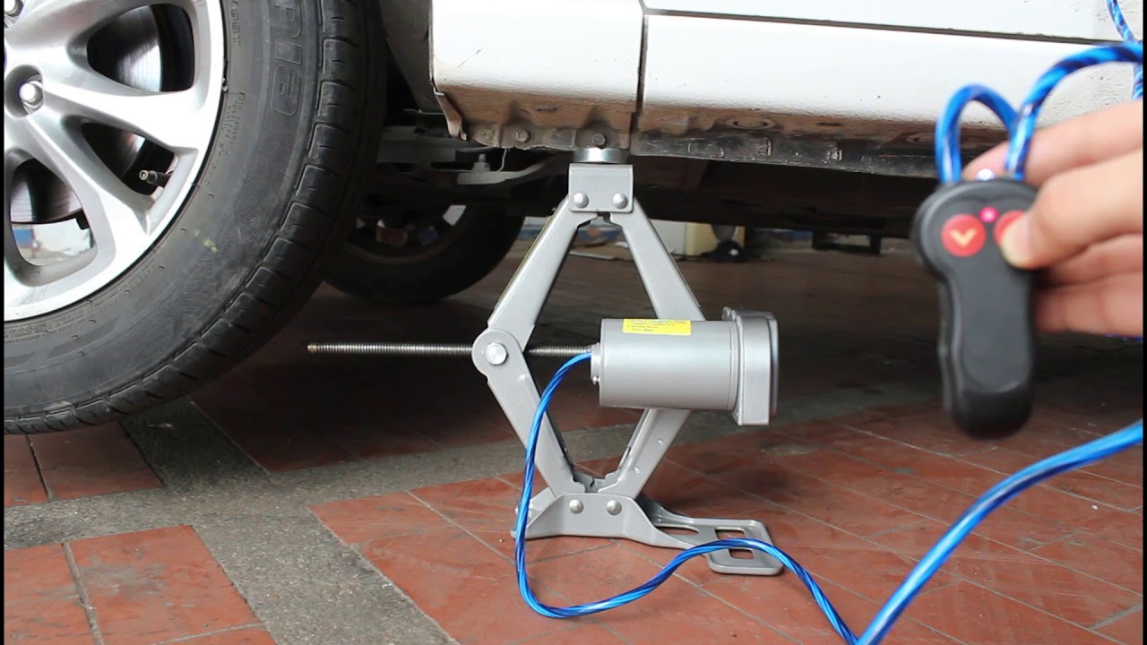GATO TIJERA ELÉCTRICO 12V PARA AUTOMÓVIL
