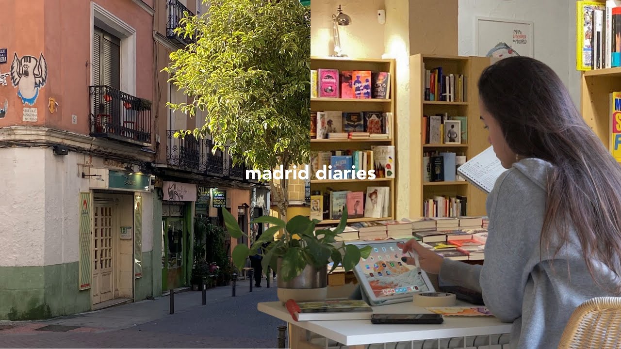 vlog 012 ☽ yendo a ver estudios por madrid, libros que me estoy leyendo, trabajo y días de reposo