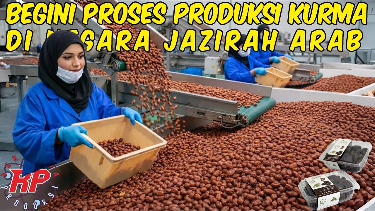 TERNYATA BEGINI PROSES PRODUKSI KURMA MEDJOOL DI YORDAN HINGGA BANJIRI PASAR RAMADHAN INDONESIA!