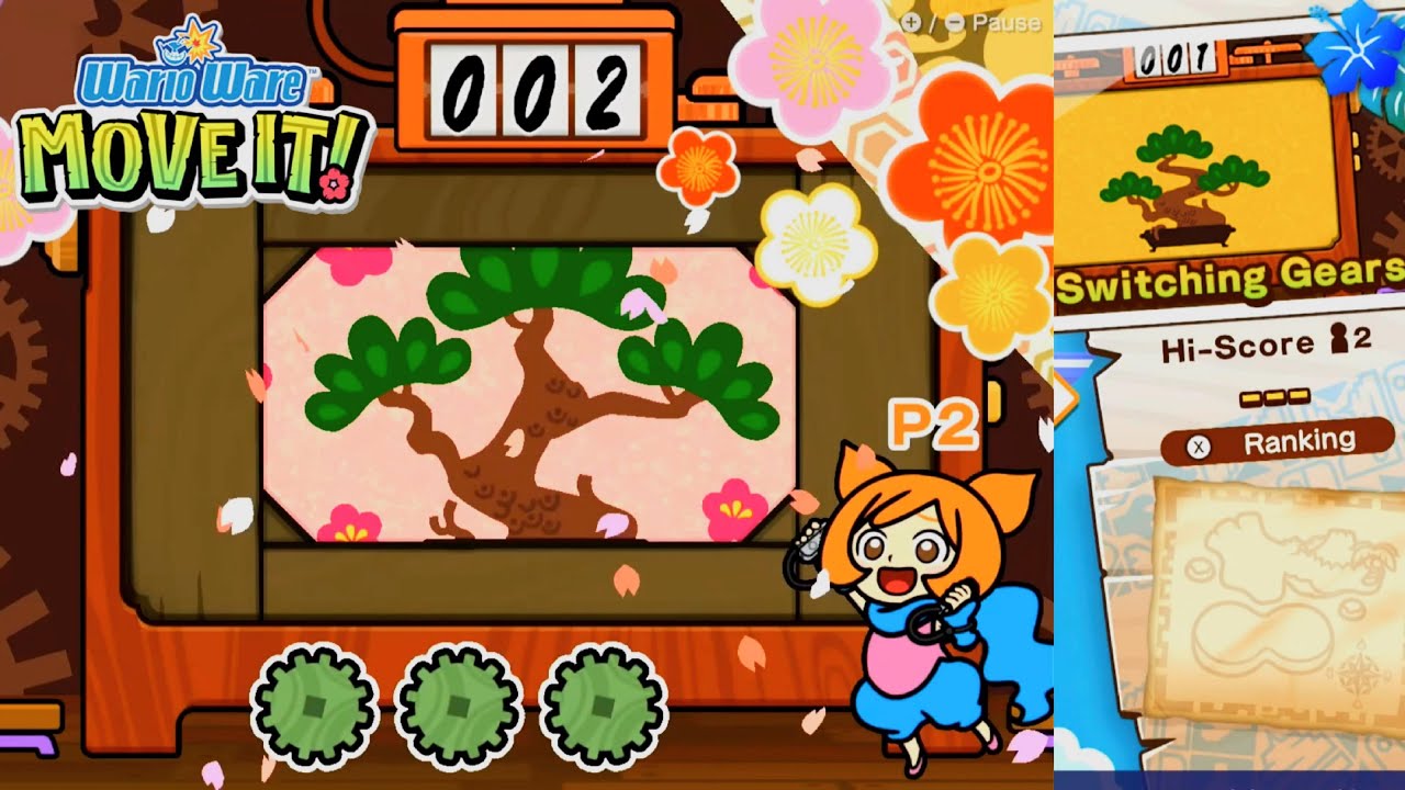 Warioware Move it! - Switching Gears 