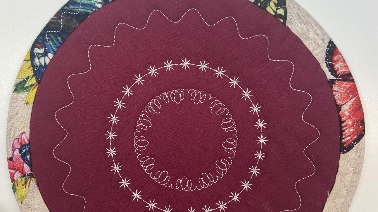 Sew a Trivet using the Janome Circular Sewing Attachment