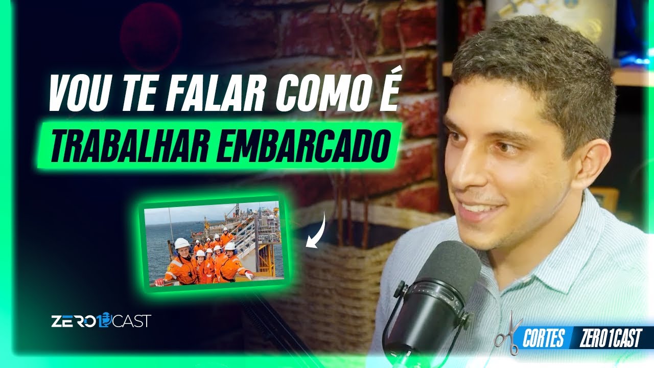 Engenheiro conta como &eacute; trabalhar embarcado (extra&ccedil;&atilde;o de petr&oacute;leo)