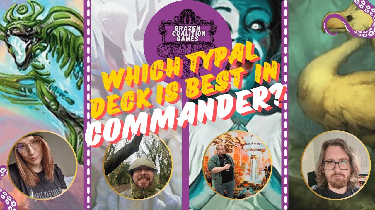 WHICH TYPAL DECK IS BEST IN COMMANDER!? live Twitch VOD with @thedeliciousGOD & @CommanderDmg