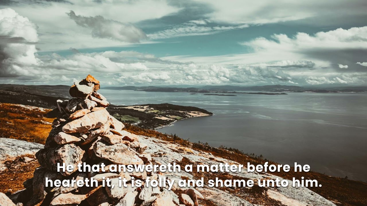 Proverbs 18 (KJV)|Singlogos