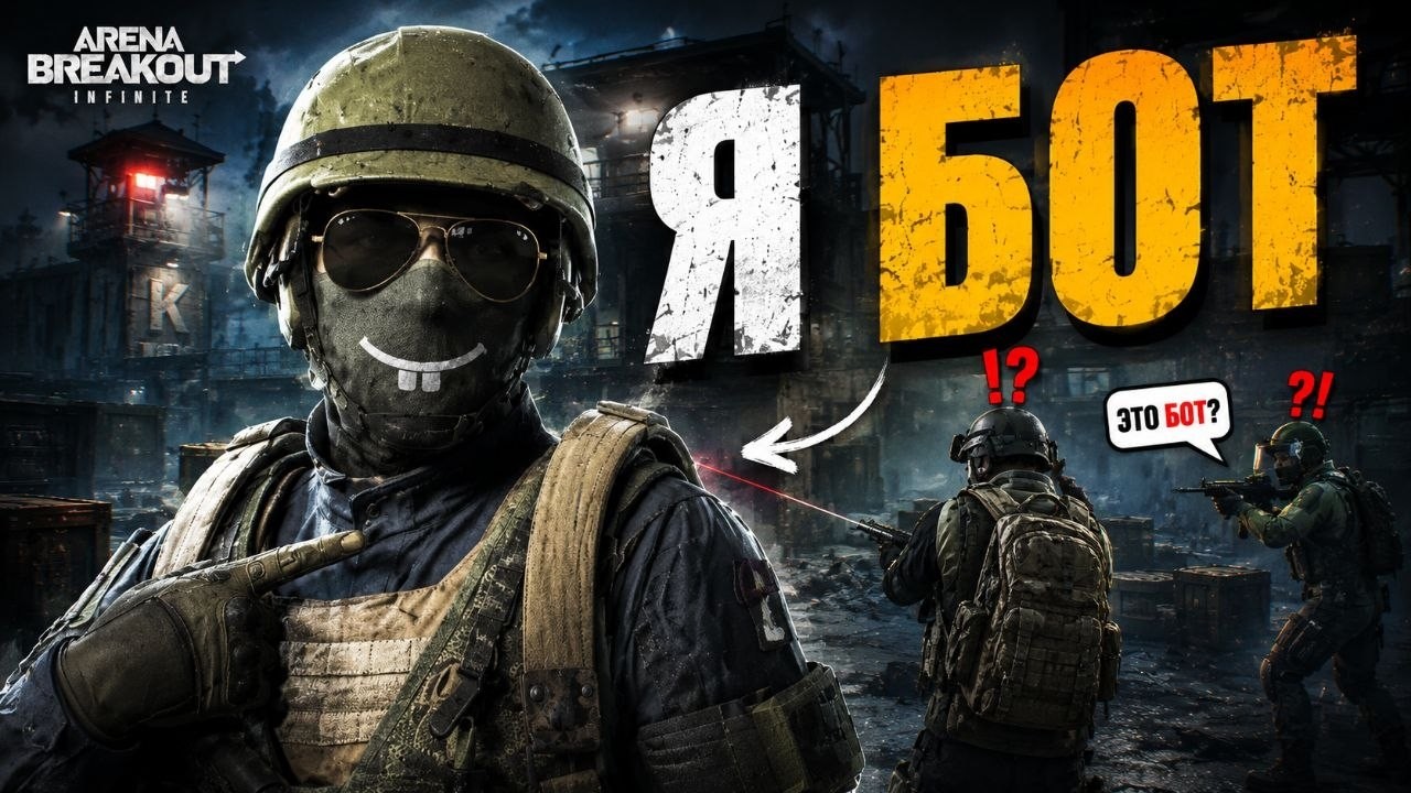 Я ПРИТВОРИЛСЯ БОТОМ В Arena Breakout Infinite... И ЭТО СРАБОТАЛО