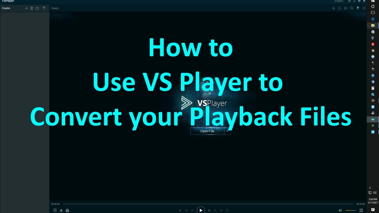 HIKVISION - File Conversion with VSPlayer