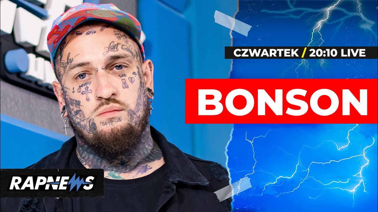🔵 BONSON: O BBQ, tatuażach i beefie z Sulinem | RAPNEWS LIVE #67