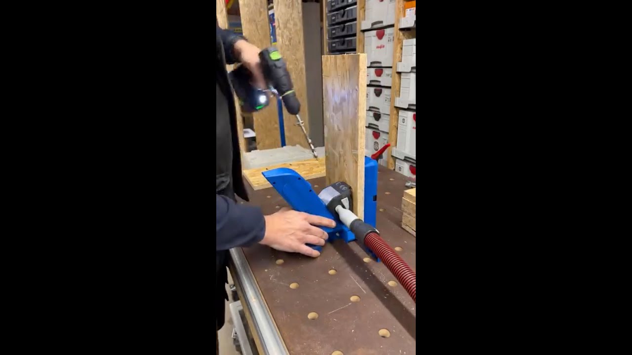 Le gabarit de perçage Kreg est l'outil idéal pour des assemblages de bois solides et précis 🛠️