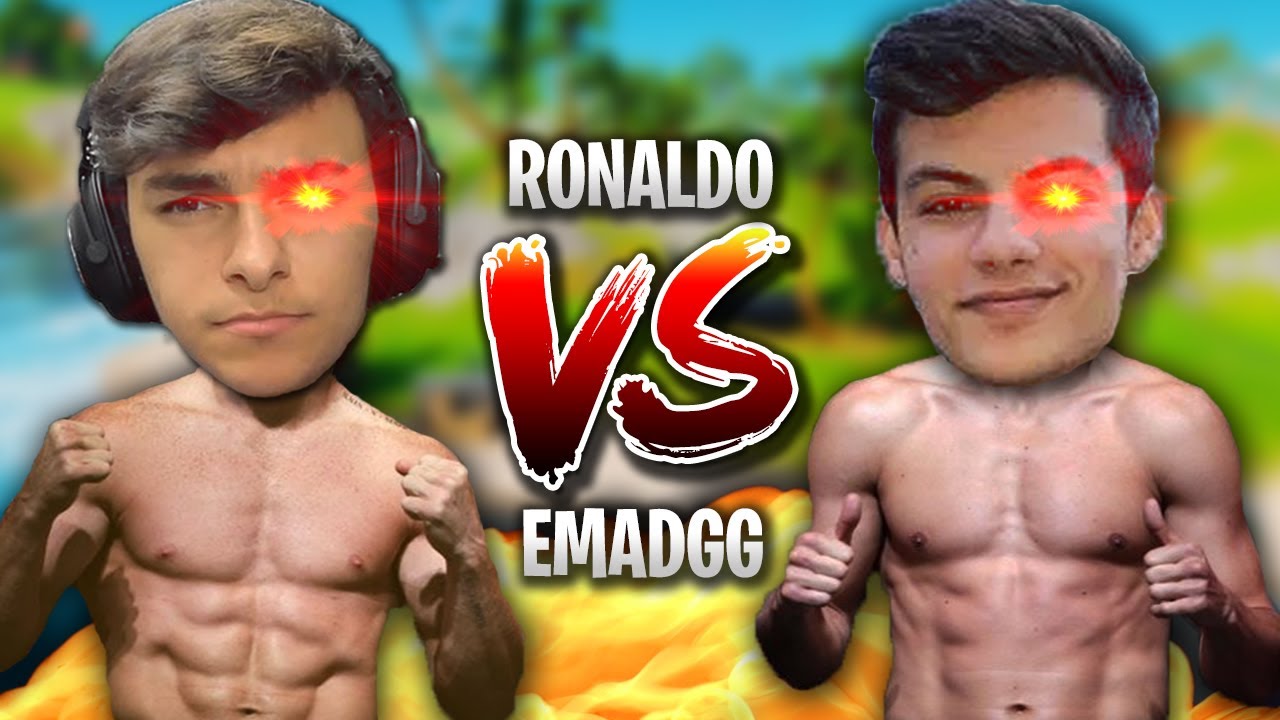 NRG Ronaldo vs EmadGG | Who's the BEST Fortnite Host?
