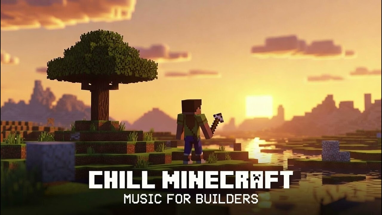 Minecraft Chill Music for Creative Mode & Long Sessions #minecraftbuilding #backgroundmusic