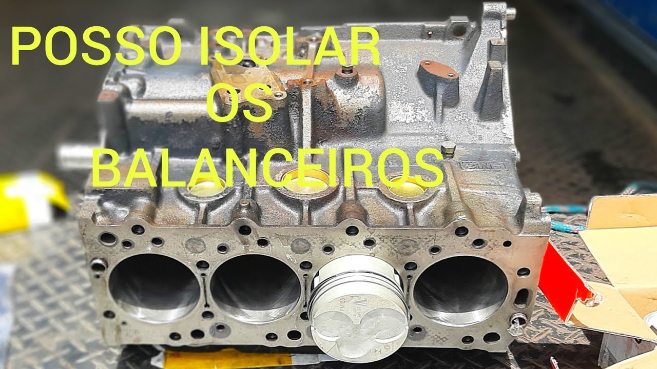 01-HR kia bongo e H100 montagem do motor com os balanceiros isolado