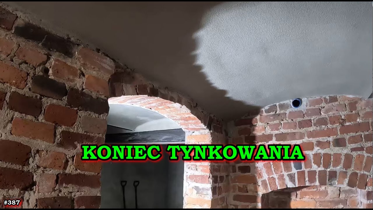 SIATKA TYNKARSKA, TYNKOWANIE SUFITU, REMONT PIWNICY, REMONT STAREGO DOMU, VLOG, BUDOWA #387