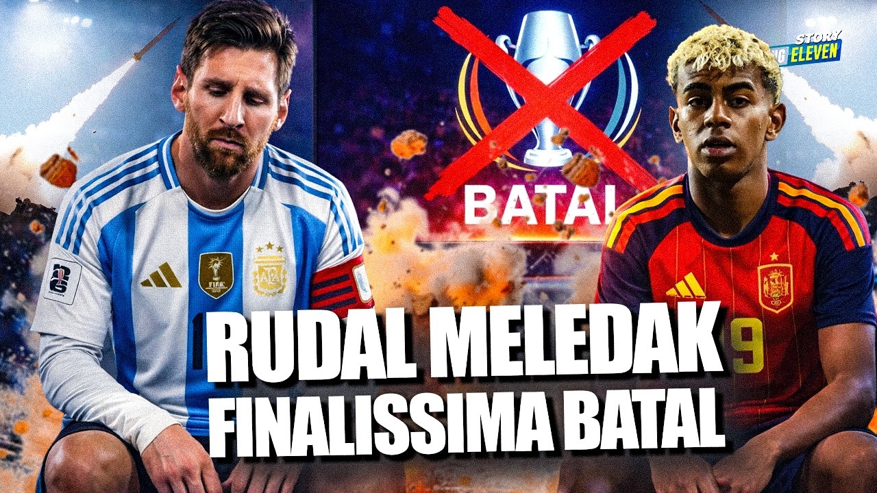 Kacau! Finalissima Argentina vs Spanyol MENDADAK BATAL, Siapa Dalangnya?