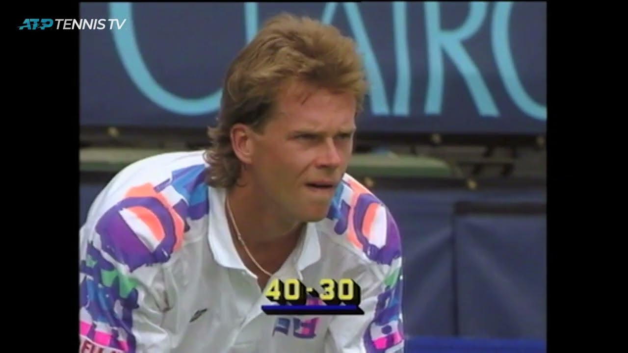 Indian Wells 1991 SF Forget vs Edberg