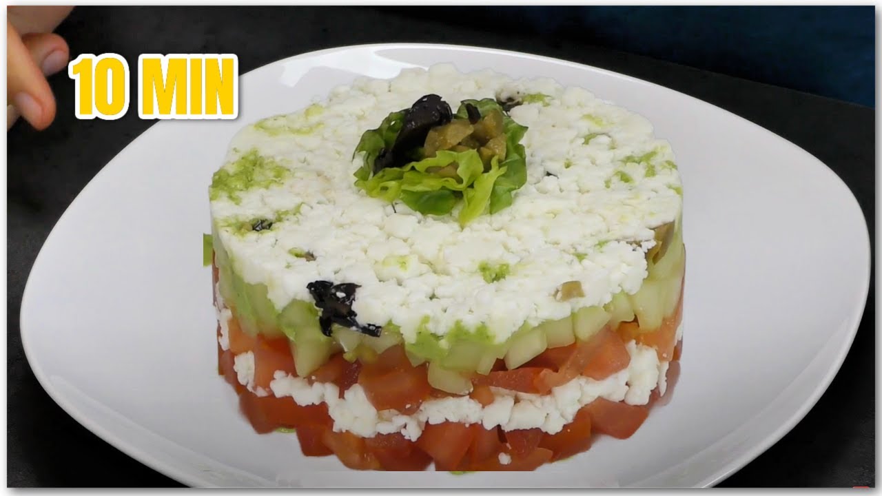 Entradas fr&iacute;as: ensaladas mediterr&aacute;neas saludables | 2 recetas SIN MAYO en 10 min