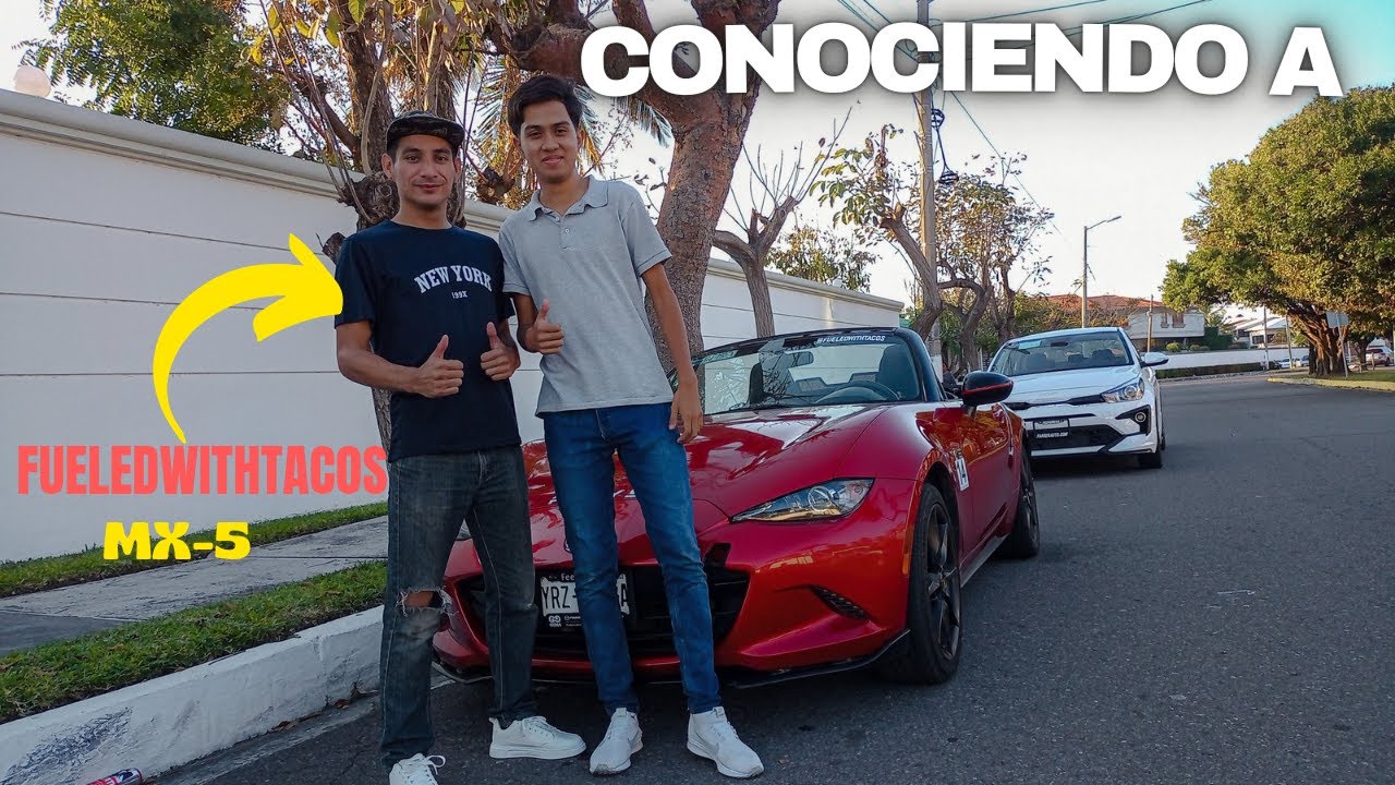 Conociendo a FUELEDWITHTACOS || Mazda Mx-5 || Gabriel MartineS