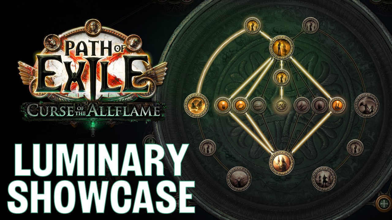 Path of Exile 1: Curse of the Allflame - Luminary Showcase