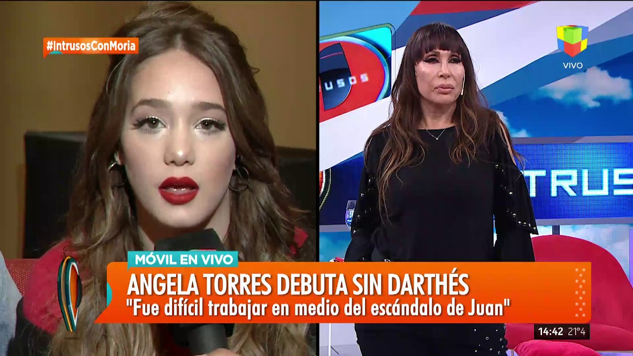 Ángela Torres, Gastón Sofriti y Agustín Casanova en 