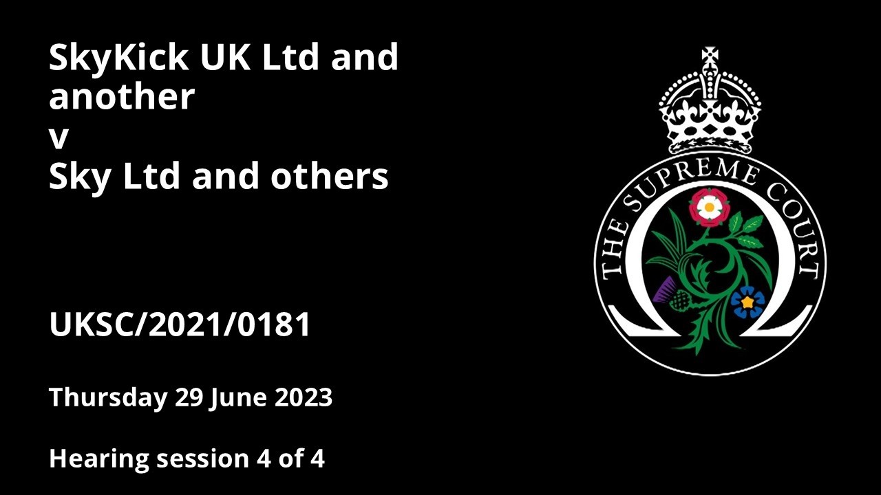 SkyKick UK Ltd and another v Sky Ltd and others
