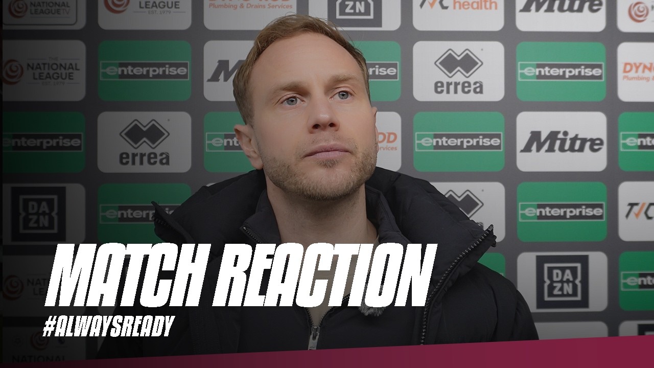 💬 Ian Watson assesses draw against Telford