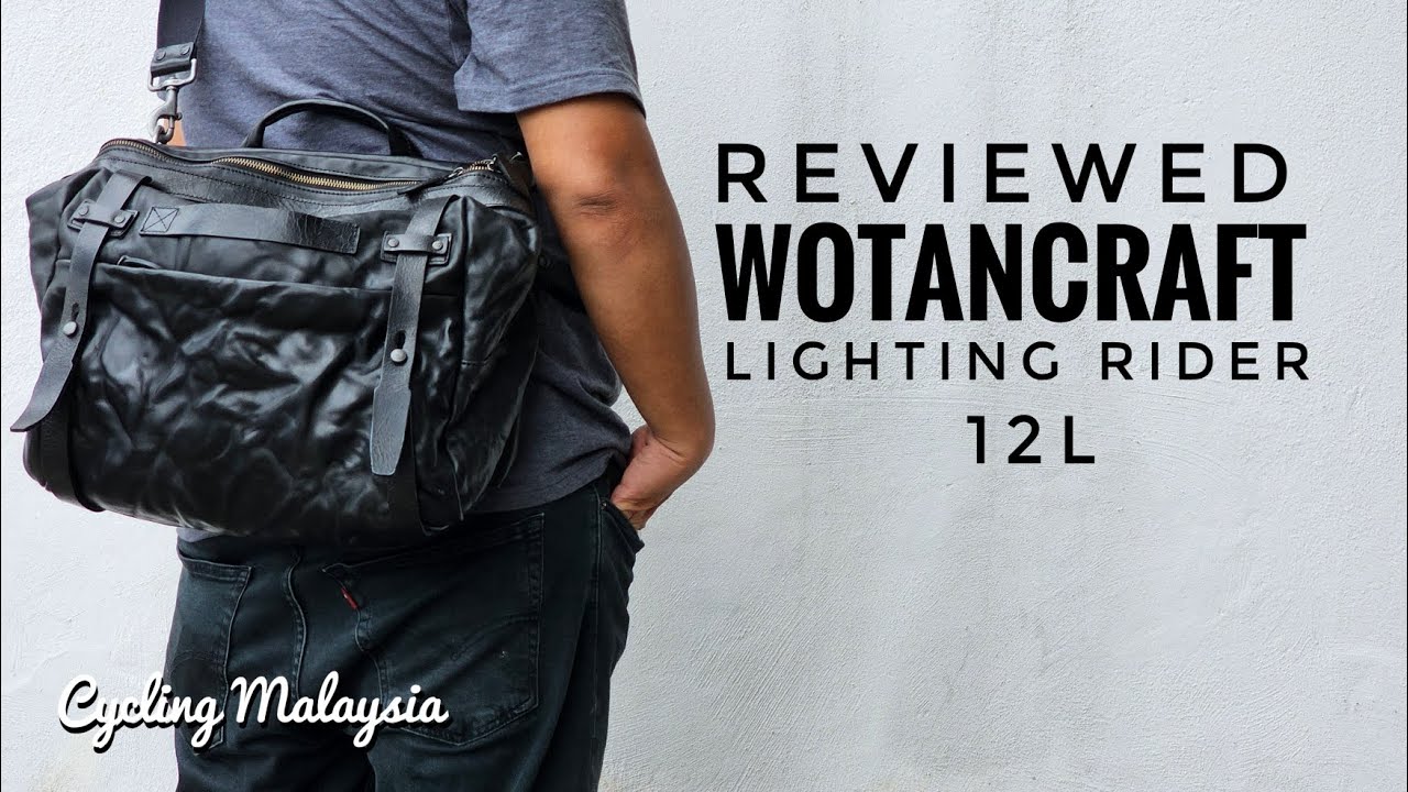 Обзор кожаной сумки для фотоаппарата Wotancraft Lighting Rider объёмом 12 л. Роскошная сумка EDC ...