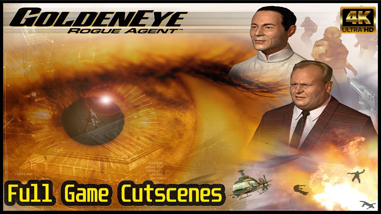GoldenEye: Rogue Agent | Full Cinematic Cutscenes | 4K Game Movie