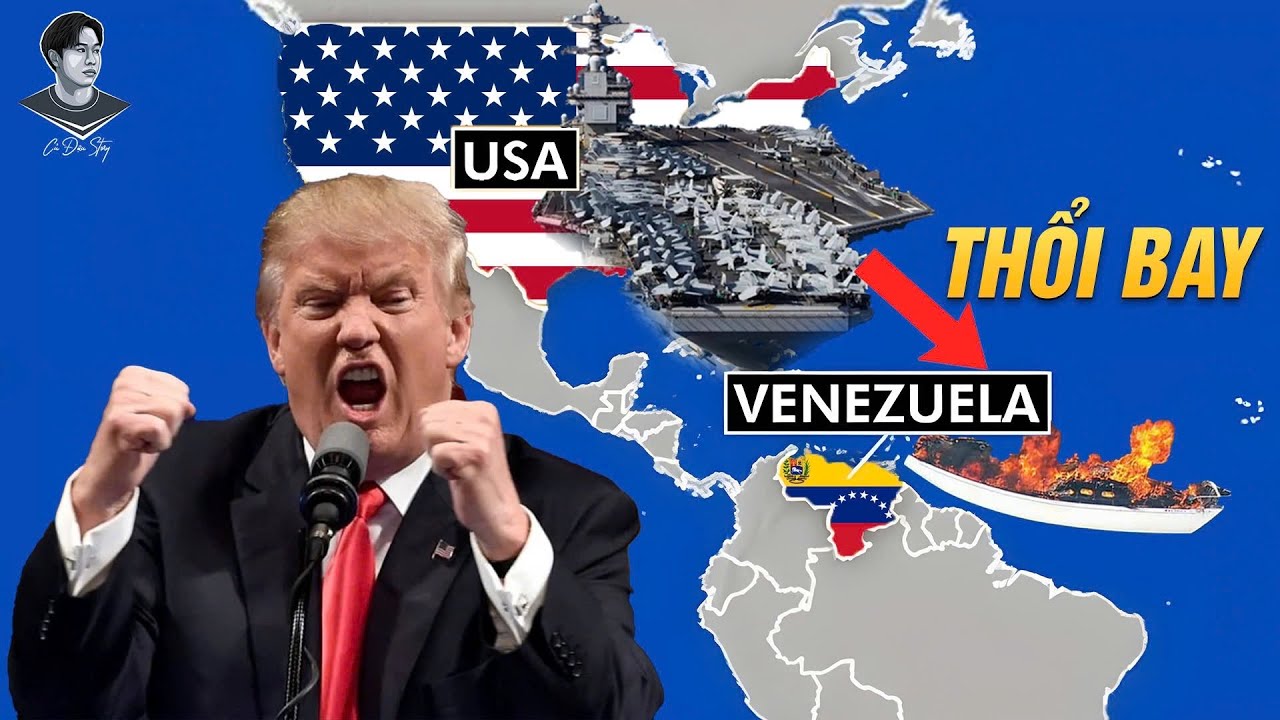 CHẤT CHƠI: V&Igrave; SAO &Ocirc; TRUMP ĐIỀU HẲN SI&Ecirc;U T&Agrave;U S&Acirc;N BAY THỔI TUNG THUYỀN GỖ CHỞ BỘT M&Igrave;?