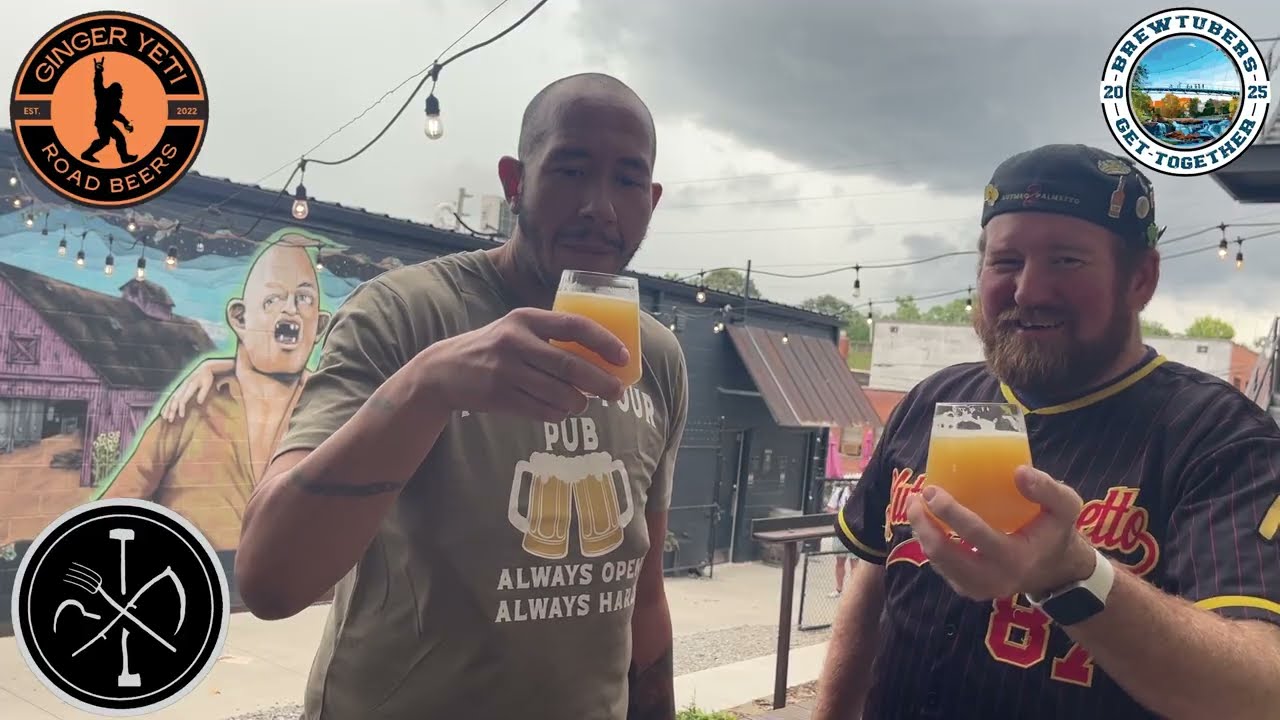 Trying a TRIPLE IPA from Burial Beer Company with Bluu_ Ice!