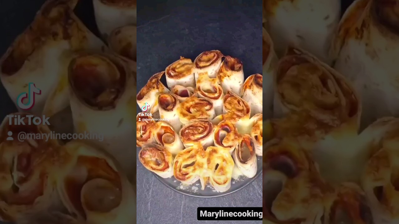 Des wraps fa&ccedil;on pizza 🍕 Parfair pour vos ap&eacute;ros