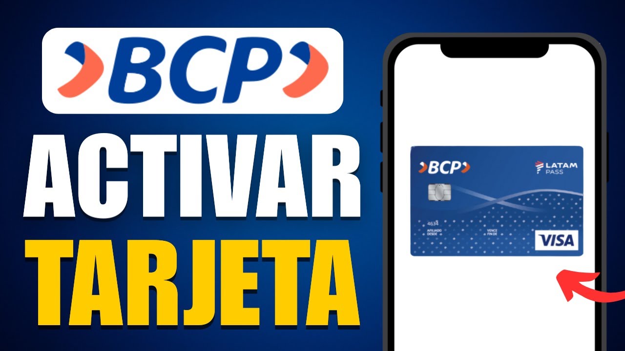 Como ACTIVAR la TARJETA de CREDITO BCP | Tutorial Paso a Paso
