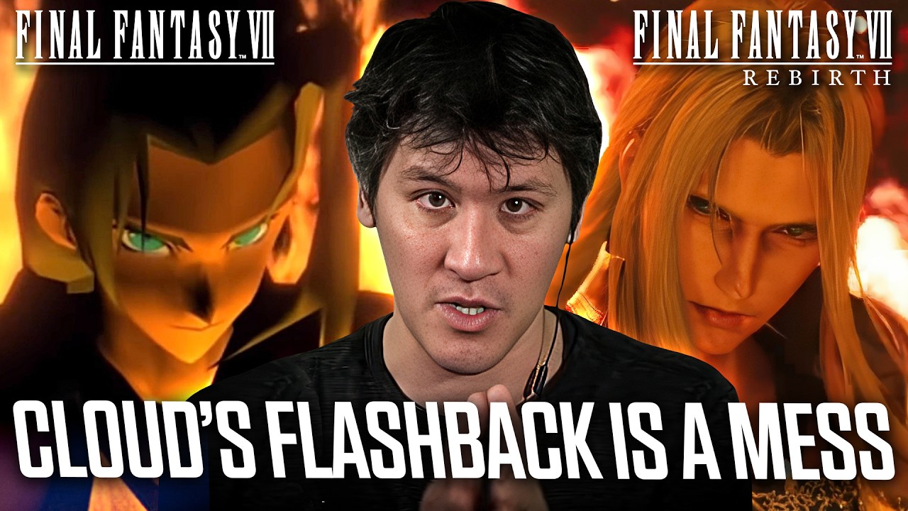 Cloud's Flashback Is A Mess (Shot-By-Shot Comparision - Final Fantasy 7 Rebirth)