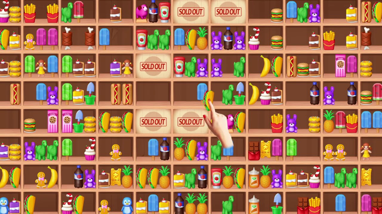 Huge Variety of Items and Shelves