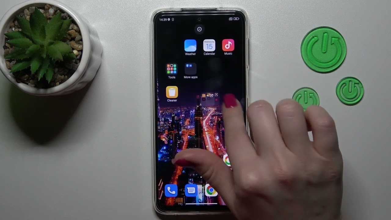 How to How to Create Folders on Home Screen on REDMI NOTE 10 LITE - Group App