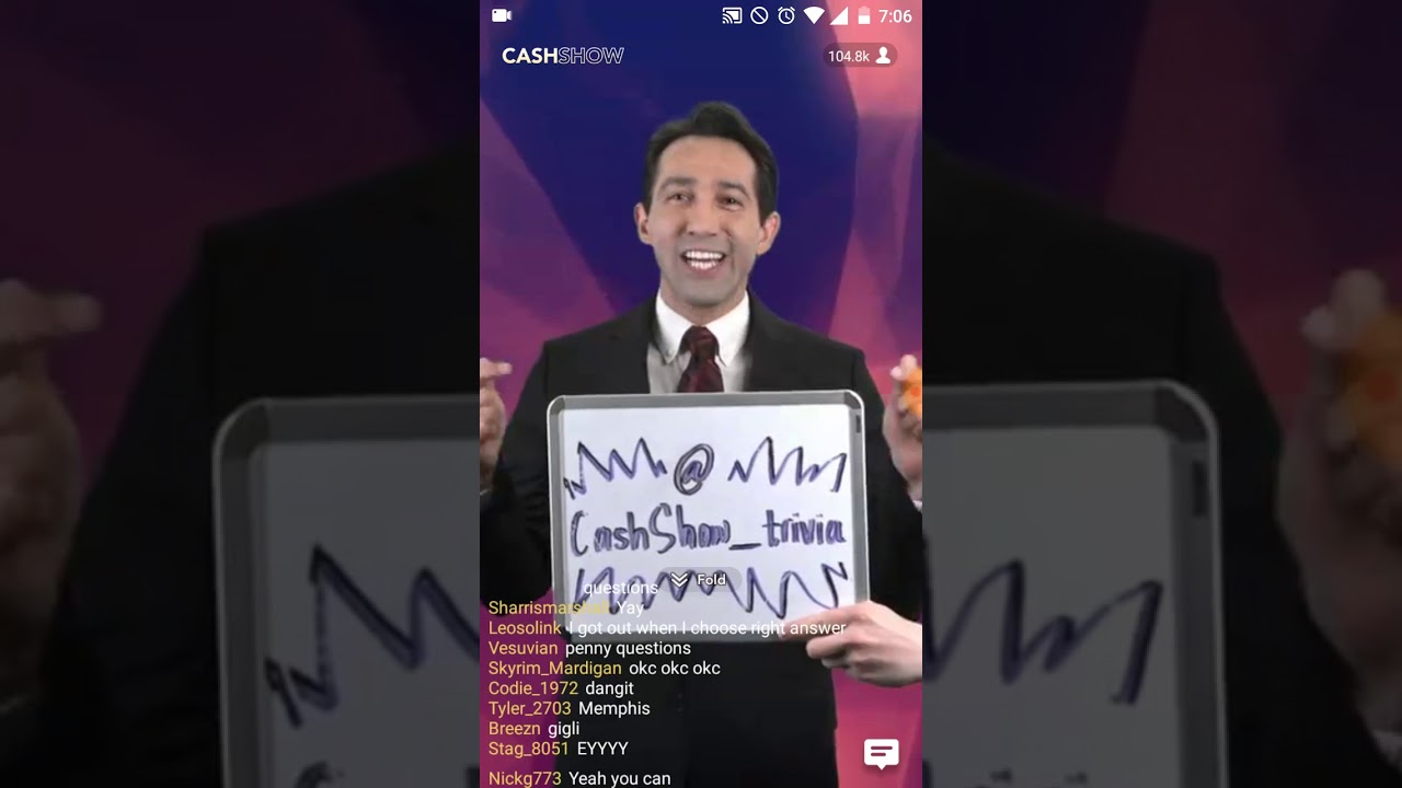 April 15 Four Show Cash Show App