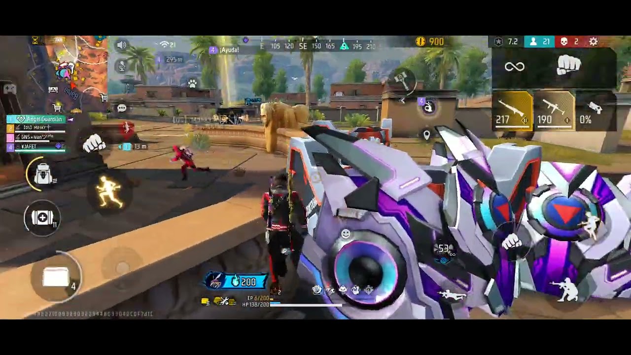 (9)partidas en br con más de +9999mil puntos #freefire #garenafreefire #shortvideo #ff #comedy 