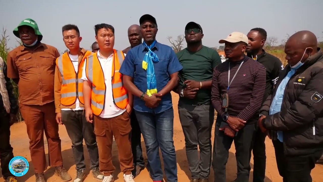 RÉCEPTION PROVISOIRE AXE ROUTIER KASAJI-SANDOA-KAPANGA . RP 607 ET RN39