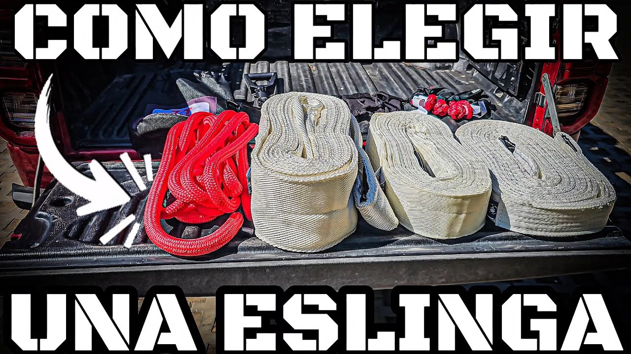 ESLINGAS ELÁSTICAS DE RESCATE 4X4 OFF ROAD 💪🏾 Cómo Elegir La Correcta❓️ 