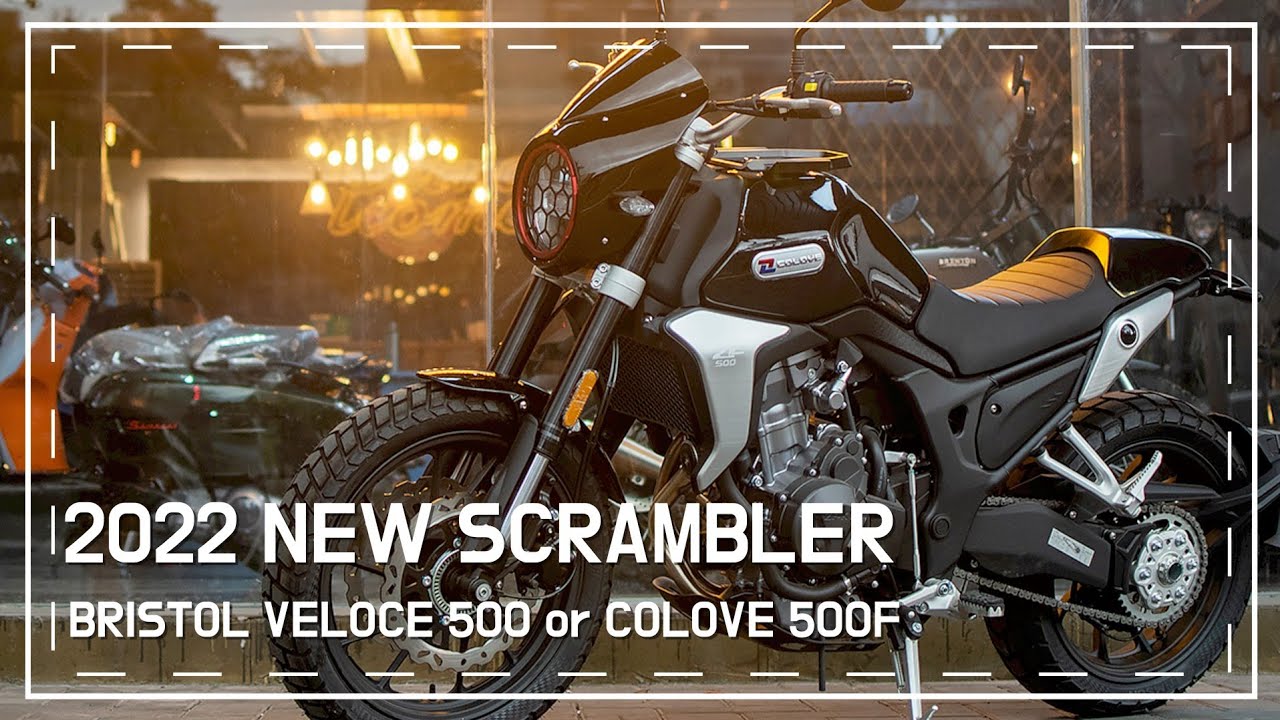 2022 NEW NEO SCRAMBLER. BRISTOL VELOCE 500 or COLOVE 500F