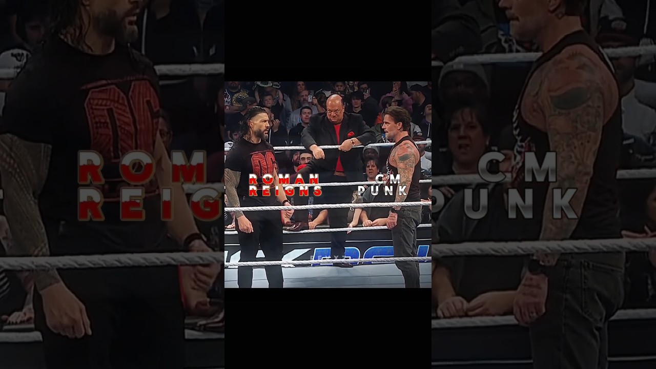 Roman Reigns & CM Punk Are The Real Villains Of WWE 🥵 Edit