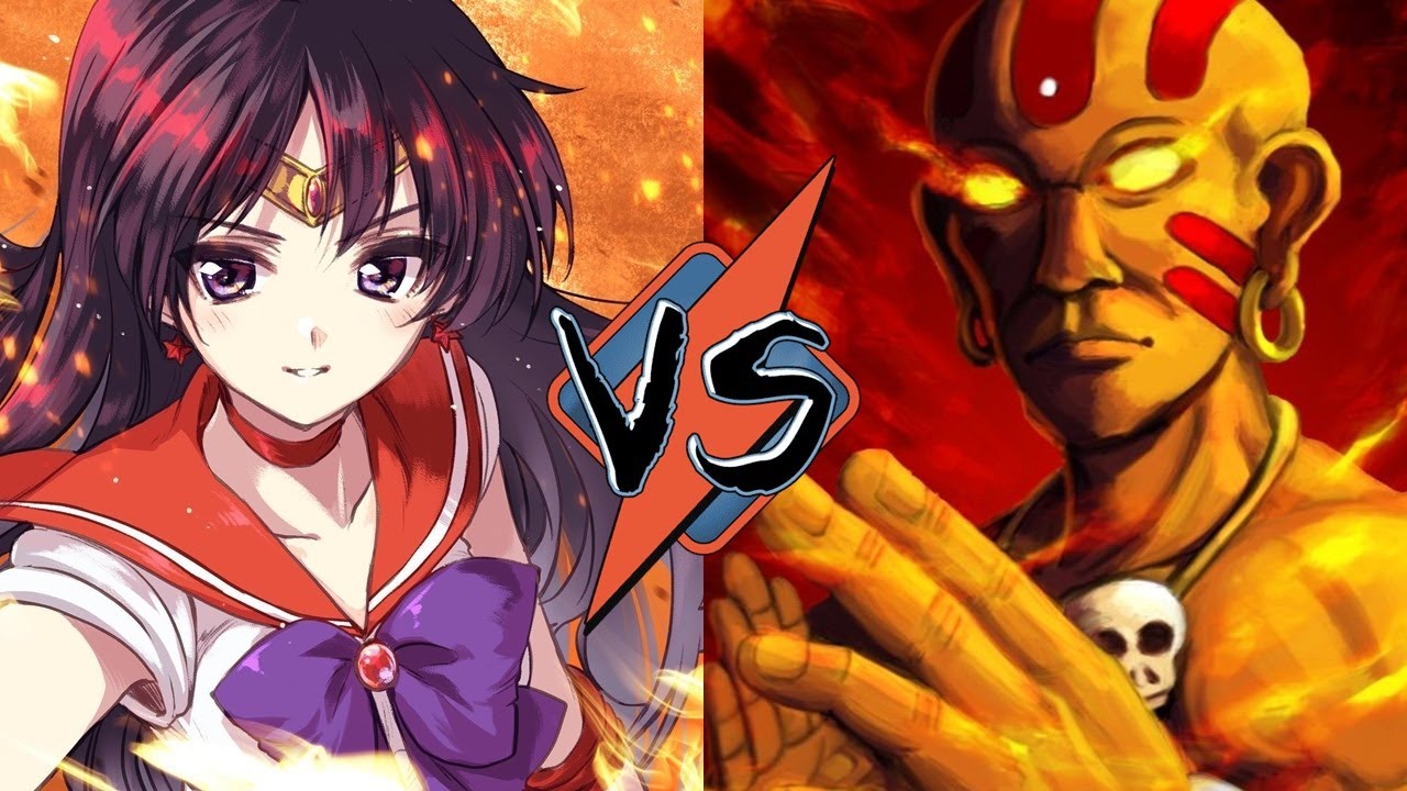 MUGEN |\/| Sailor Mars (me) VS Dhalsim