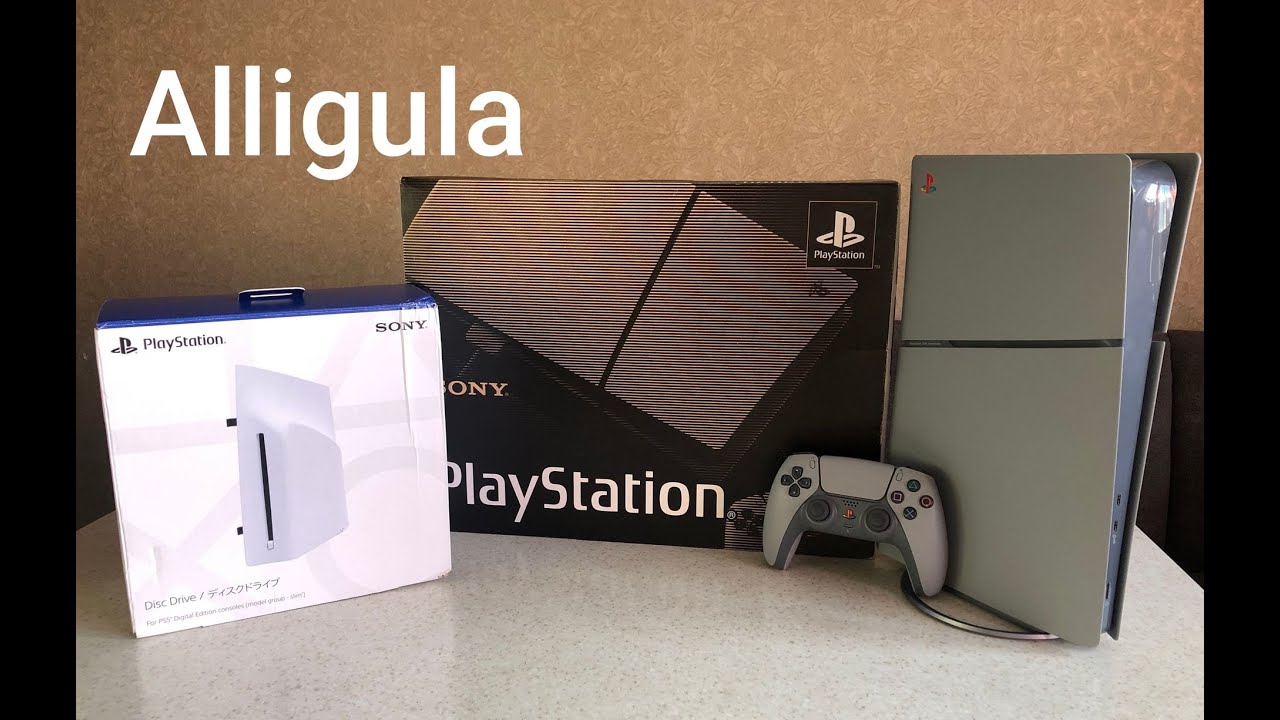 Установка Blu-ray привода | PlayStation 5 Slim The 30th Anniversary Edition