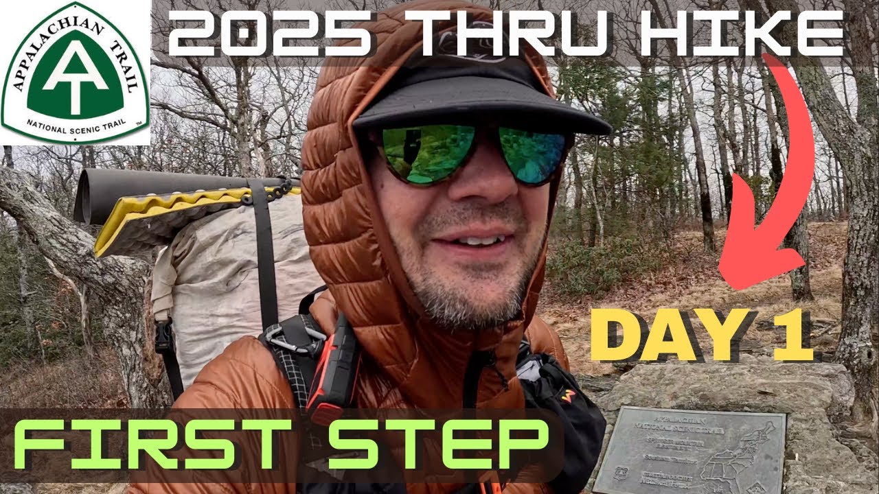 Appalachian Trail Thru Hike 2025 | Day 1 | Springer To Hawk Mountain Shelter #Appalachiantrail