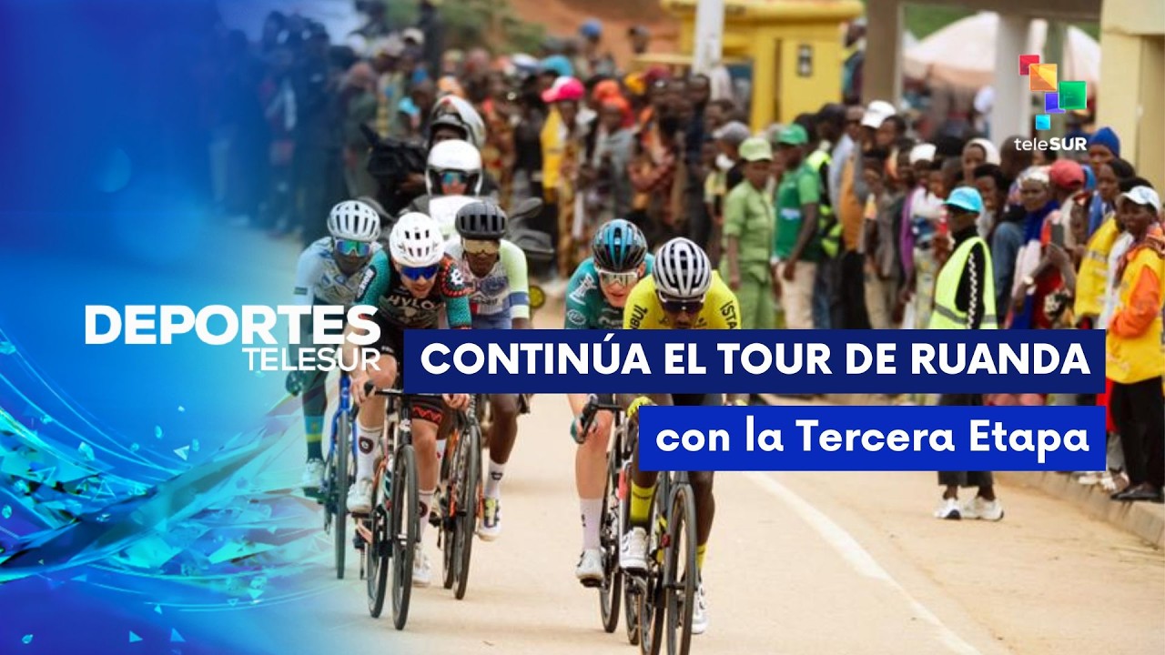 DEPORTES TELESUR | Jurgen Zomermaand se impuso en Tour de Ruanda 2026 24-02-2026