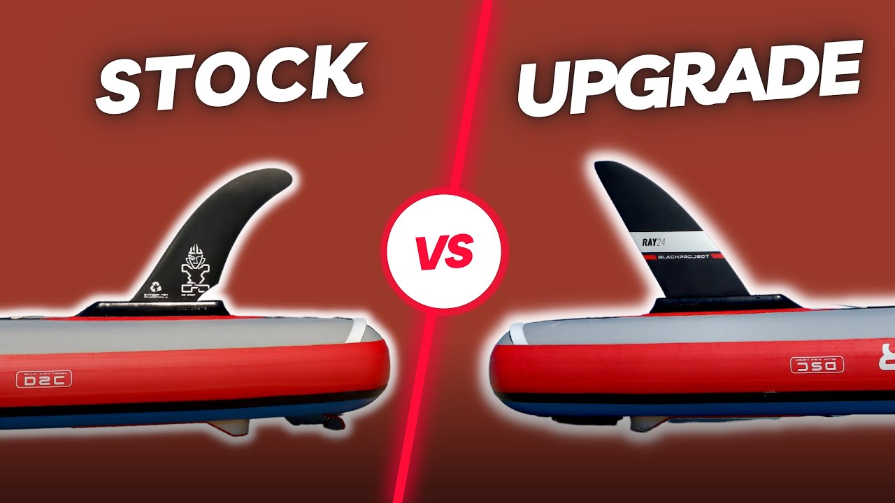 Does changing your SUP fin really make a difference on an iSUP?