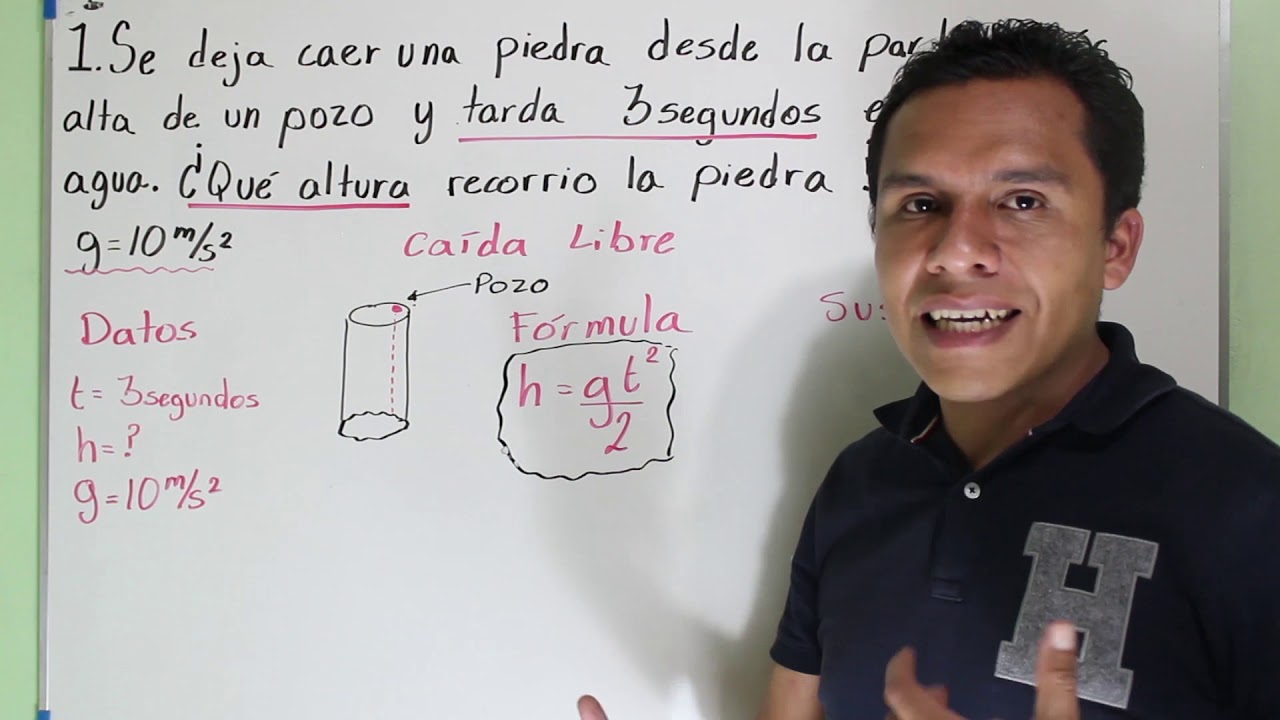 5. Física. Ejercicios de Caída Libre