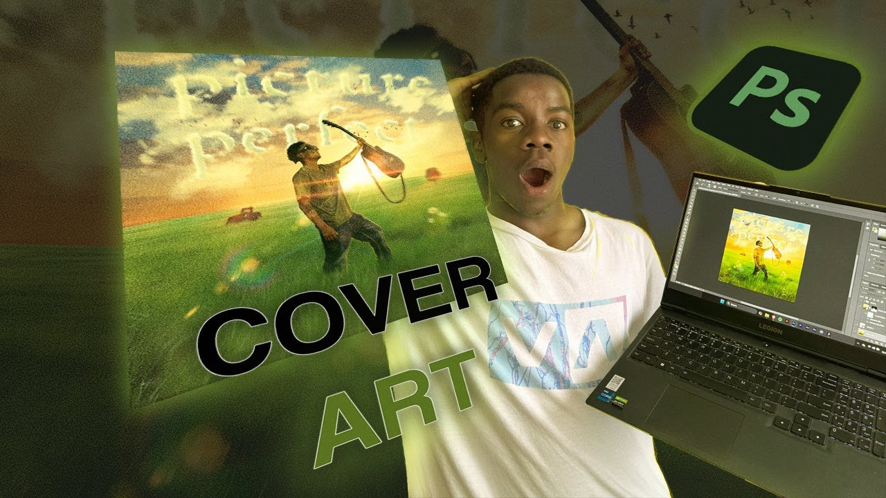 How To Turn any pic into a Cover Art real QUICK !